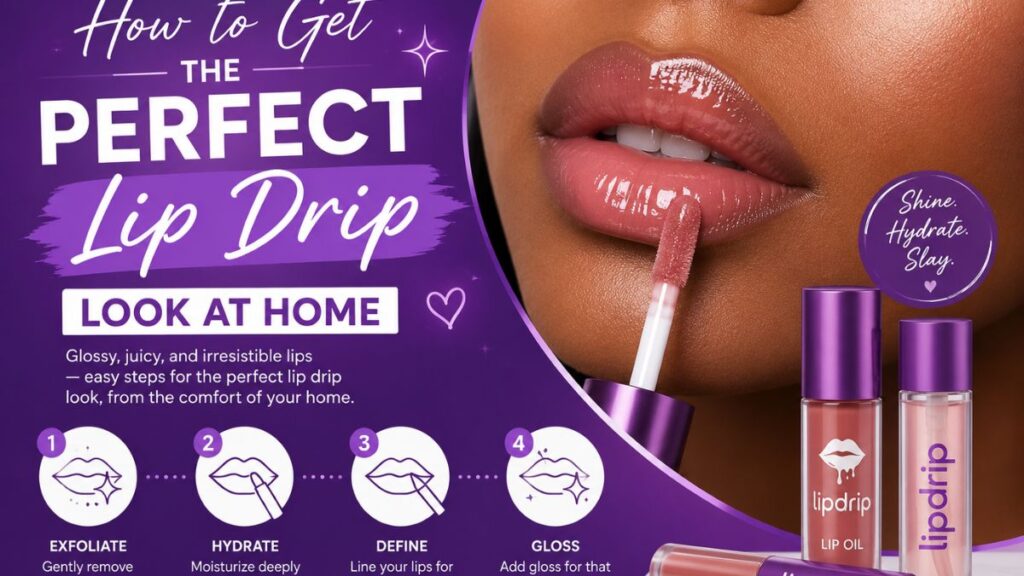 How to Get the Perfect Lip Drip Look at Home